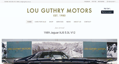 Desktop Screenshot of louguthry.com.au